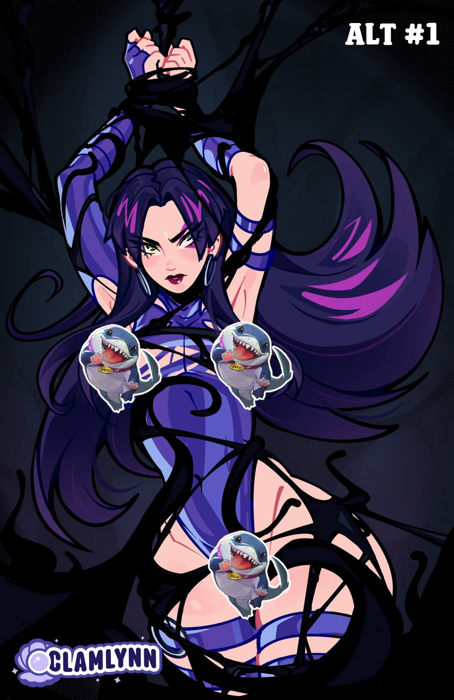 Psylocke Art Print Poster